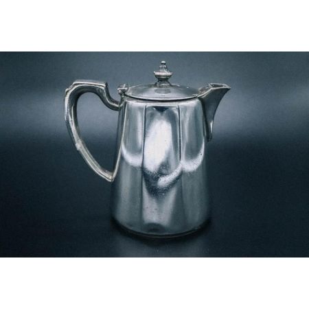 viktorianische Silber Plated Kanne / Teapot