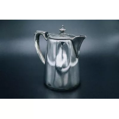 viktorianische Silber Plated Kanne / Teapot