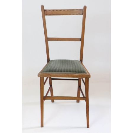 Single Chair / kitchen chair, Beistellstuhl aus Massivholz