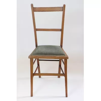 Single Chair / kitchen chair, Beistellstuhl aus Massivholz