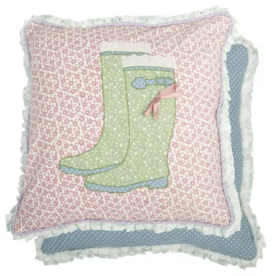 Clayre & Eef Kissenhülle Regen 50x50 cm