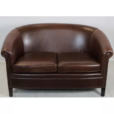 Original englisches Chesterfield Sofa "Manor Club" 2-Sitzer Sofort Lieferbar