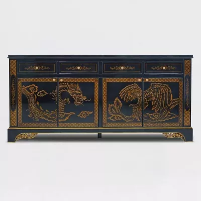 Englische Chinoiserie Sideboard Konsole