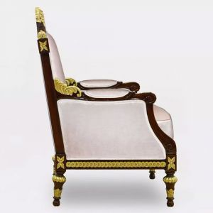 Stuhl "Lounge Chair Alimos" im französichen Stil