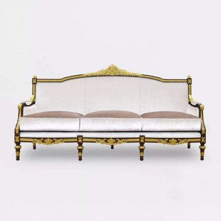 Art-Deco Sofa 3-Sitzer "Sofa Alimos"