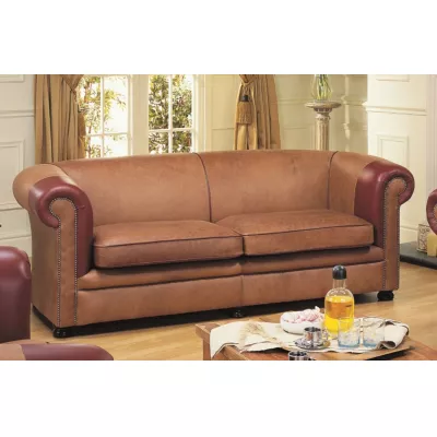 "Nathan Plain" Chesterfield Sofa 2-Sitzer