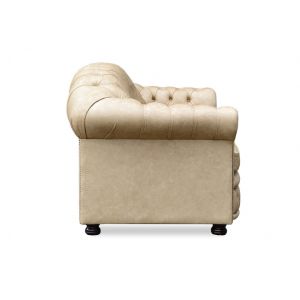 "Worcester" 4-Sitzer Original englisches Chesterfield Ledersofa