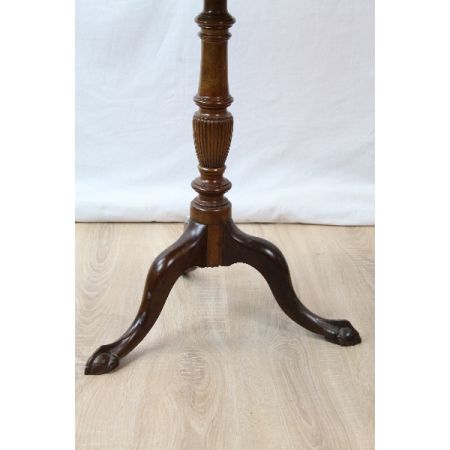 Antiker Massivholz Mahagoni Weintisch/ Beistelltisch