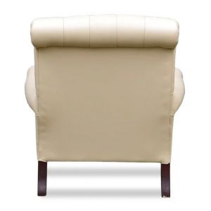 Chesterfield Ledersessel, englischer "Study Chair"