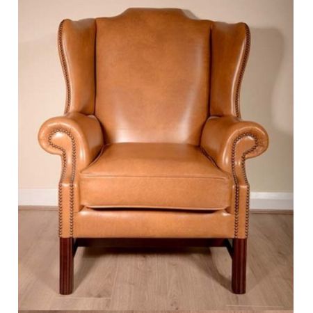 Chesterfield Ohrensessel "Suffolk Plainback"