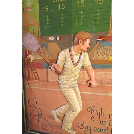 Tennis-Vinatge-Pub Sign