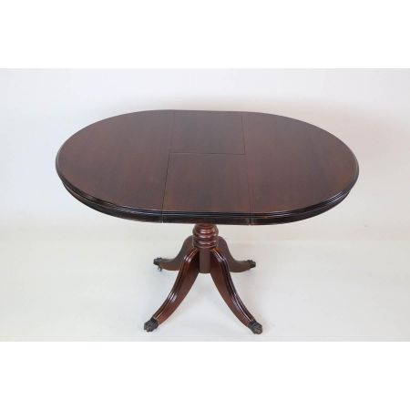Mahagoni Tisch / pillar table / Esstisch ausziehbar