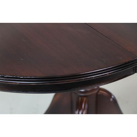 Mahagoni Tisch / pillar table / Esstisch ausziehbar