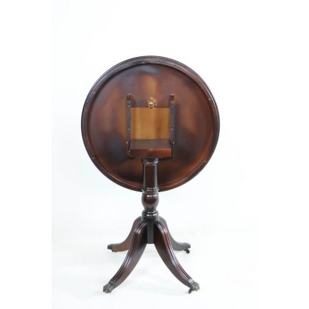 Mahagoni Tisch / pillar table / Esstisch klappbare Tischplatte