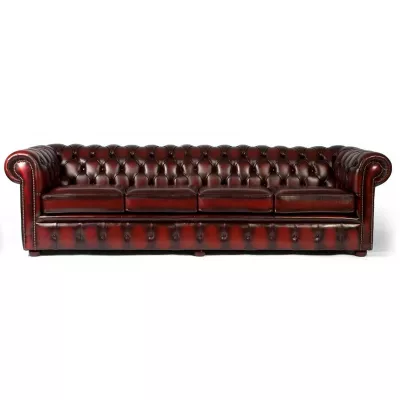 Chesterfield Sofa "Tudor" 4-Sitzer