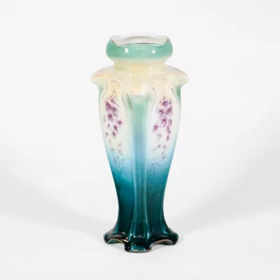 Jugendstil Vase mit floraler Optik, Einzelstück