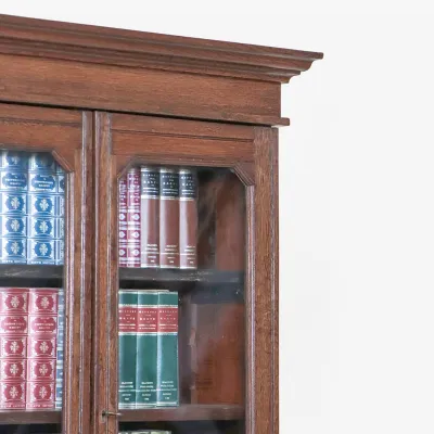 Landhaus Bücherschrank Eiche