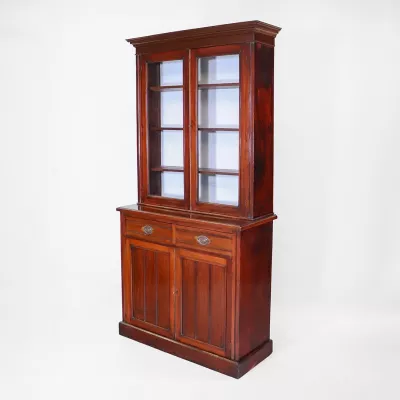 Victorian Two Door Bookcase