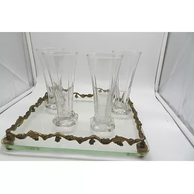Vintage Gläser Set 4 teilig
