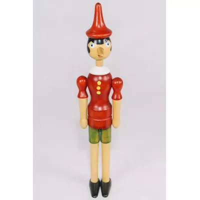 Vintage Kinder Spielzeug Pinocchio Figur