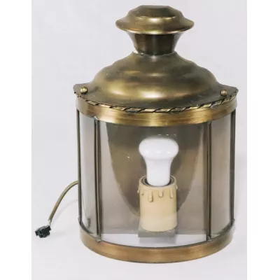 Vintage Messing Wandlampe, Wohndeko