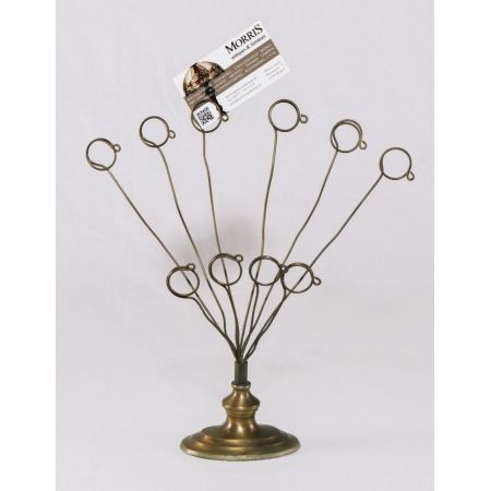 Vintage Messingständer im Art Déco Stil