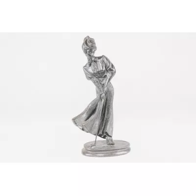 Vintage  Golf  Skulptur ausBronce