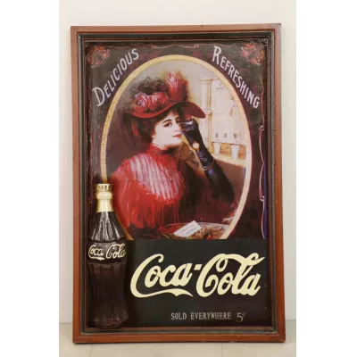 Vintage Werbeschild für Softdrinks
