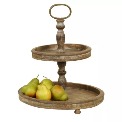 Clayre & Eef Extravagantes Doppelstock Tablett