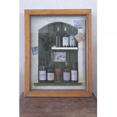 Wand Deko Wein