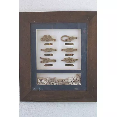 Wanddekoration - Knoten