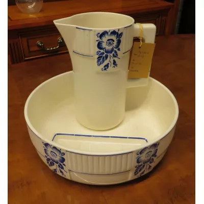 Wasserkrug & Schüssel Set 2-teilig