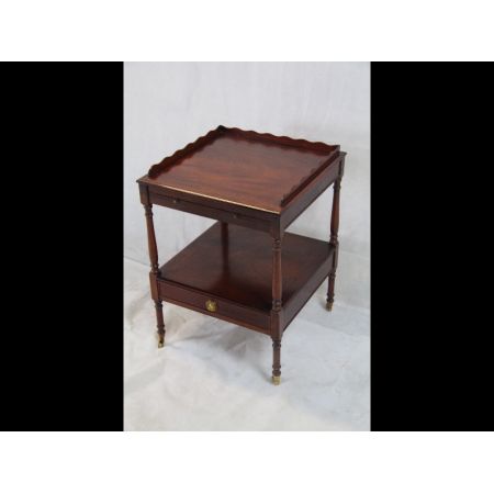 Lamp Table/Lampentisch/Sofa Table Mahagoni - 2 Etagen