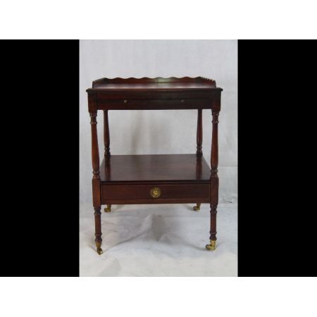 Lamp Table/Lampentisch/Sofa Table Mahagoni - 2 Etagen