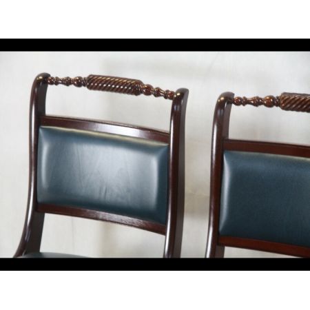 4er Satz Stühle Mahagoni gut erhalten  England 