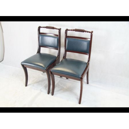 4er Satz Stühle Mahagoni gut erhalten  England 