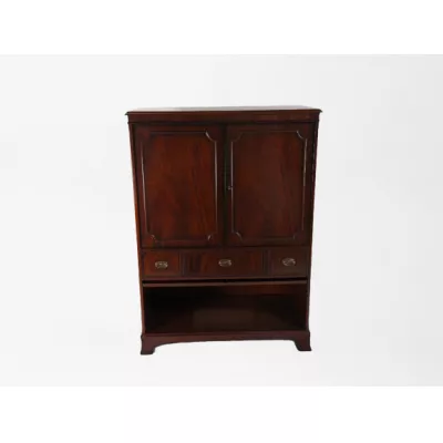 TV-Schrank / Kommode aus Curl Mahagoni, England