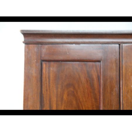 Originaler viktorianischer Bücherschrank aus Mahagoni