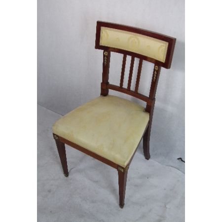   Mahagoni Stuhl  klassischer Chair aus England 1900