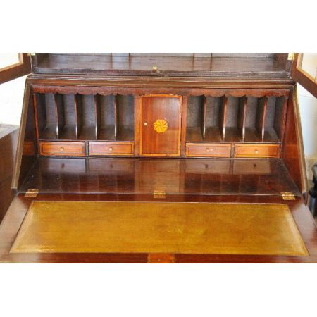 Antiker Victorianischer Aufsatzsekretär/ Bürobookcase  von 1860