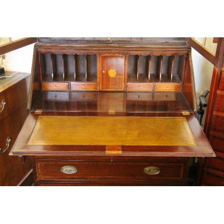 Antiker Victorianischer Aufsatzsekretär/ Bürobookcase  von 1860