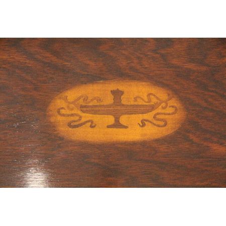 Antiker Victorianischer Aufsatzsekretär/ Bürobookcase  von 1860