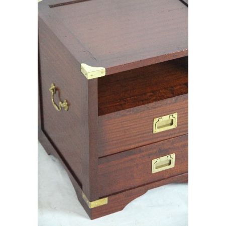 "Miniatur Kommode" im Marine Stil aus Massivholz