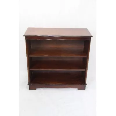 open bookcase Mahagoni Regal 