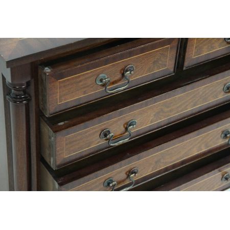 Komode Mahagoni Chest Edwardian 