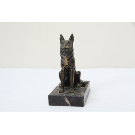 Hund  Bronce Antik Vintage