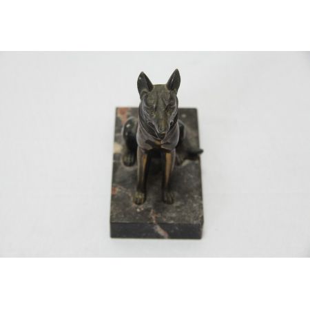 Hund  Bronce Antik Vintage