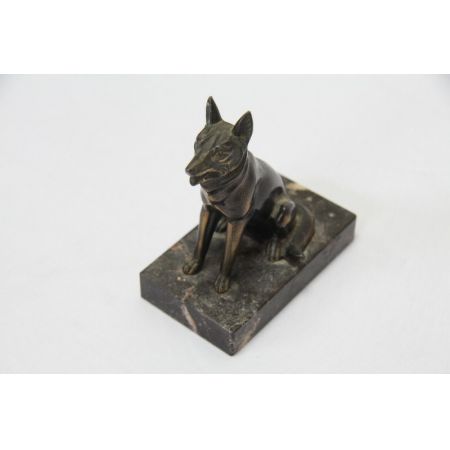 Hund  Bronce Antik Vintage