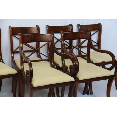 Regency Crossback Chair, Satzstühle, 4 single chairs, 2 Armchair,