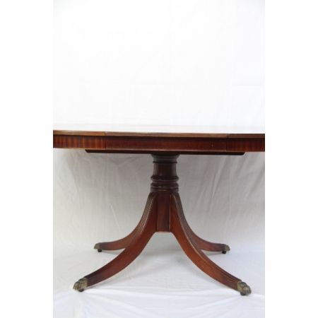 Antiker Esszimmertisch aus Massivholz im Regency Stil